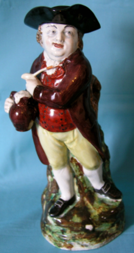  pearlware toby jug Hearty Goodfellow