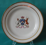 An Early Coalport Armorial Plate c.1805-10