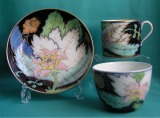 A Rare Coalport Porcelain Trio, Pattern 557, c.1810