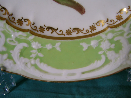 Coalport plate border