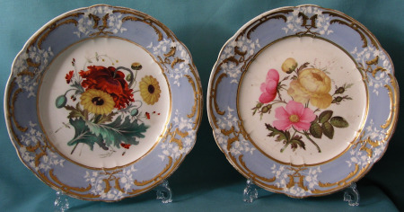 Coalport dessert plates c.1820-25