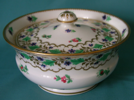 Coalport Sugar Bowl and Cover c.1820