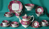 A Coalport Part Porcelain Tea/Coffee Set c.1835