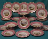 A Copeland part dessert service c.1852