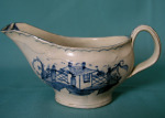 18th Century English Creamware sauce boat