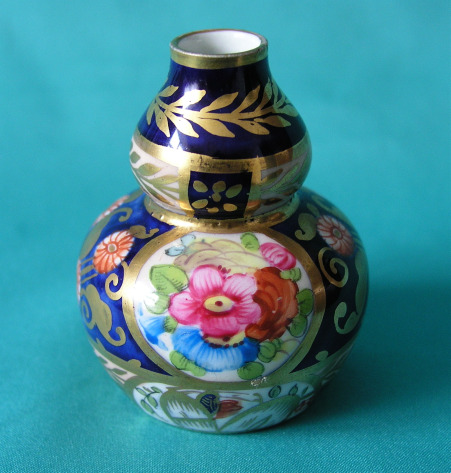 A Crown Staffordshire Miniature Vase c.1910