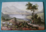 A Davenport Patent Porcelain Plaque c.1850