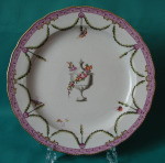 A Derby Porcelain Plate c.1775