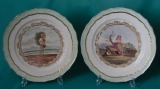 A Pair of Coalport Dessert Plates c.1805-10