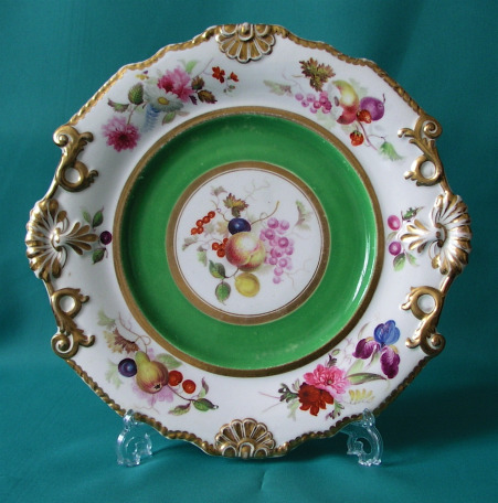A Machin Porcelain Dessert Plate c.1825