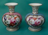 A Pair of Minton Porcelain Vases c.1840