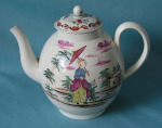 An English Pearlware Teapot c.1780