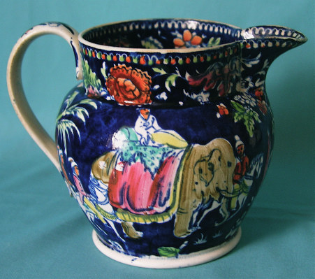 Pearlware Jug, Pattern 