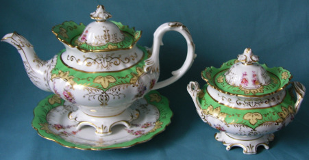 Ridgway teapot c.1845