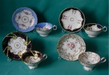 4 Ridgway porcelain Cups & Saucers c.1835-40