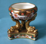 A Spode Incense Burner 967 Pattern, c.1815