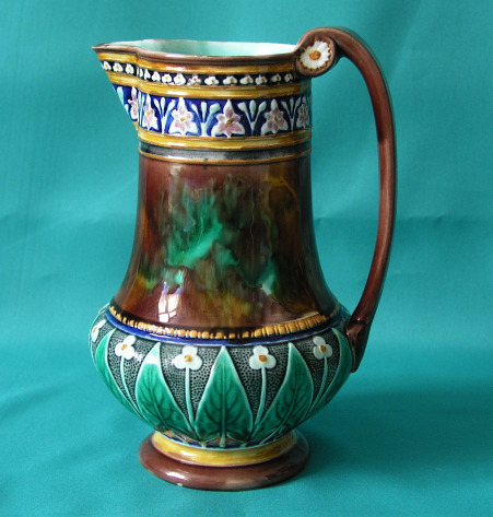 A Wedgwood Majolica Jug c.1867