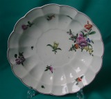 A Worcester Porcelain Junket Dish c.1765