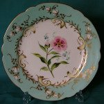 Samuel Alcock porcelain dessert plate c.1850