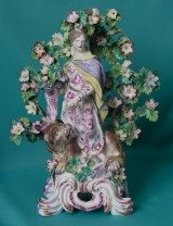 A Bow Porcelain Figure of Ceres c.1760