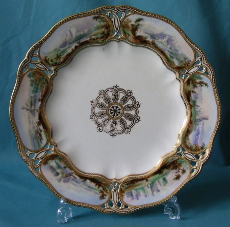A Copeland Porcelain Plate c.1870
