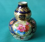 A Crown Staffordshire Miniature vase c.1910