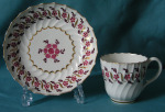  Worcester Flight coffee cup and saucer c.1790