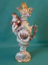 Meissen Ornamental Figural Group, Emblematic of 