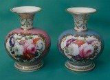 A Pair of Minton Porcelain Vases c.1840