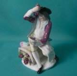 A Samson Porcelain Figure Emblematic of 