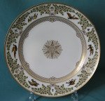 A Sevres Louis Philippe Porcelain Plate c.1839
