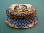 A 19th Century Sevres Style Porcelain Snuff-box